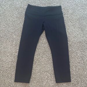 Lululemon Cropped Classic Black Leggings